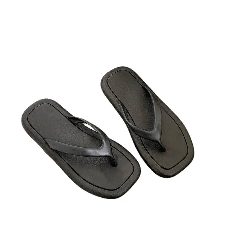 Summer PVC Women Flat Sandals Flip Flop slippers YLS-1