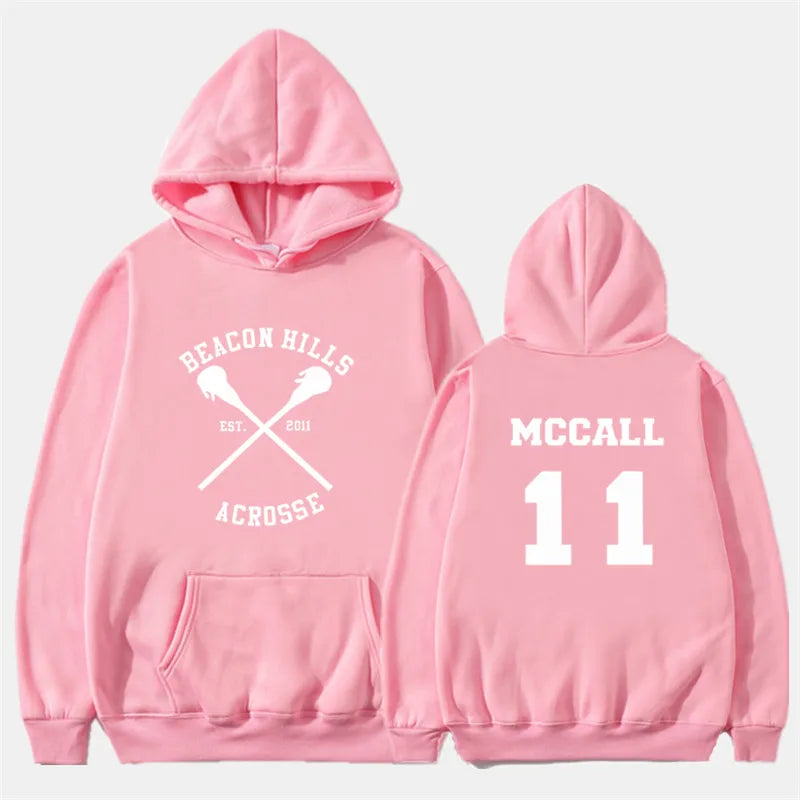 Teen Wolf Stiles Stilinski 24 Hoodies Sweatshirts Dunbar McCall Moletom Hoodie Sweatshirt Plus Size Harajuku Mens Jacket Clothes