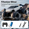 4DRC Y10 Watch Sensing 1:14 RC Car 4WD Amphibious Off-Road Vehicle All-Terrain Climbing Big Wheels 2.4G Remote Control Model Car