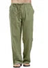 Liu Ming Hot Selling Wholesale 2025 Fashion Men Clothing Cotton Linen Casual Streetwear Pants Loose Trousers