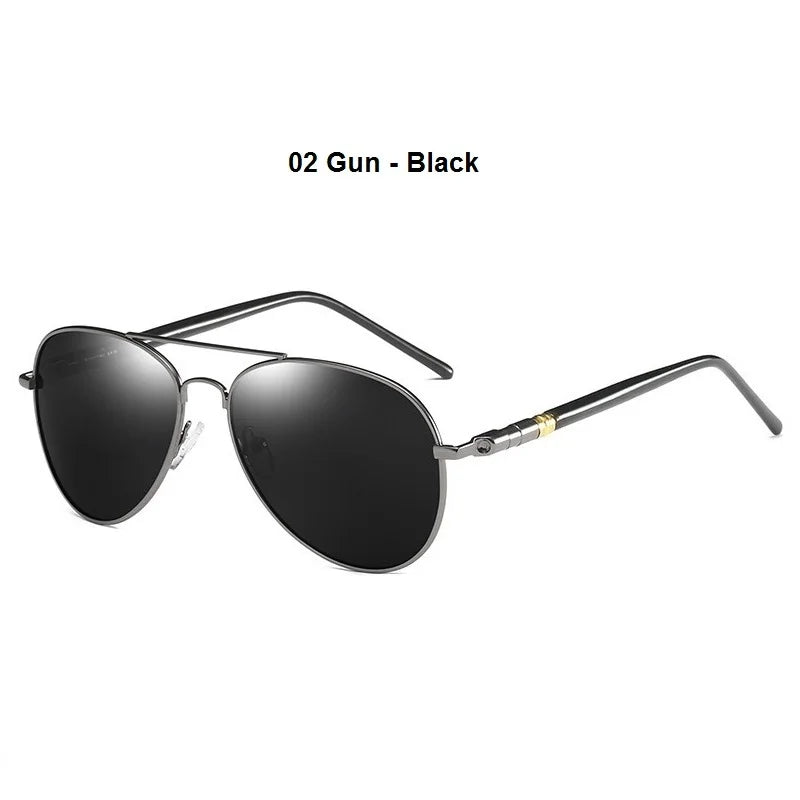 Men's  Sunglasses Men Women Driving Pilot Vintage Sun Glasses Brand Designer Male Black Sunglasses For Man Women