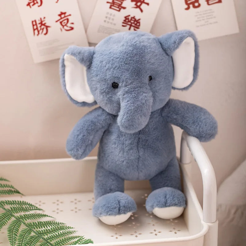 Wholesale Prices Cute Girl Heart Cute Panda Doll Little Monkey Elephant Toy Plush Doll Birthday Gift