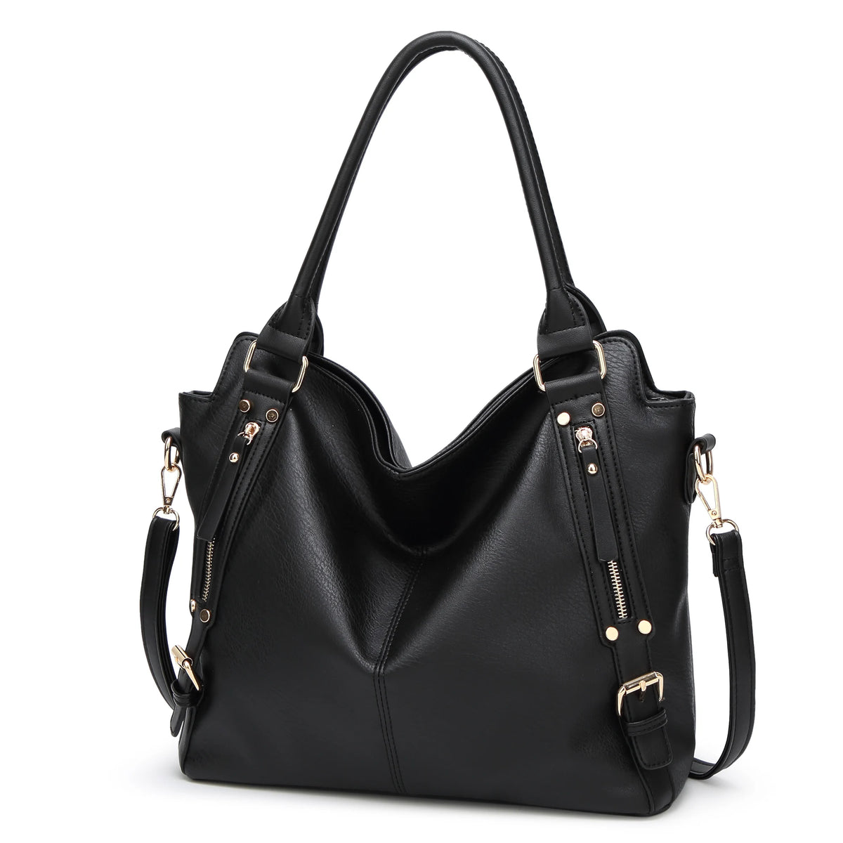 Designer Fashion Autumn/Winter Handbag Trend Simple One-shoulder Skew Straddle Bag Large Capacity Tassel Decoration Female Tote
