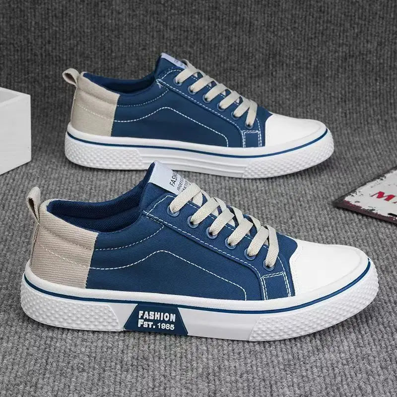 Hot Sale Breathable Sneaker for Men Casual Shoes Flat Canvas Shoes