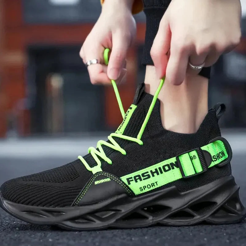 Hot Fashion Men Anti-slip Sports Shoes Shock-absorbing and Skid-resistant Sneakers Casual Custom Sneakers Shoes