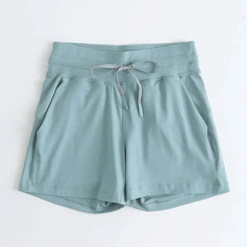 Womens Yoga Shorts Exercise Short Soft Fitness Wear Pants Women Running Shorts Elastic Female Pants Sportswear