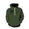 Brown Hoodie for Men Women and Kids Windproof Heavy Weight Graphic 3D Printed Solid Pattern Hooded Collar