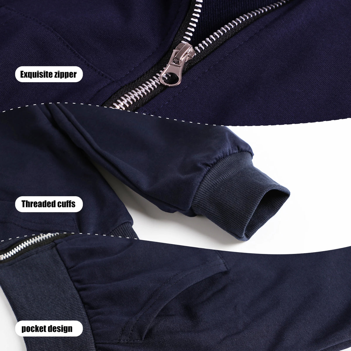Kids Tracksuits,Teen Boys School Sweatsuits,Fashion Cotton Hooded Tops + Pants Set,Soft Children's Long Sleeve Sportswear