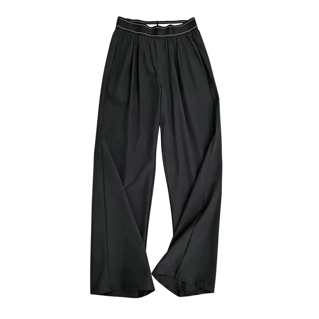 Yoga Pants Gym Clothing Women Sports Dance StudioTrousers Straight-Leg Suit up Pant Jogger Sweatpants