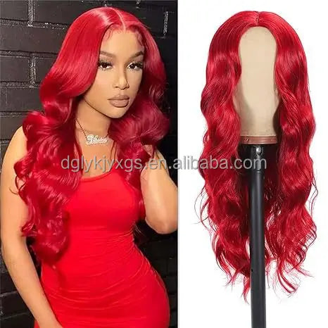 WL07 Small Area Lace Body Wave Synthetic Lace Wigs Lace Front Wigs Ombre Brown Mixed Blonde Water Wave Wig Women Hair
