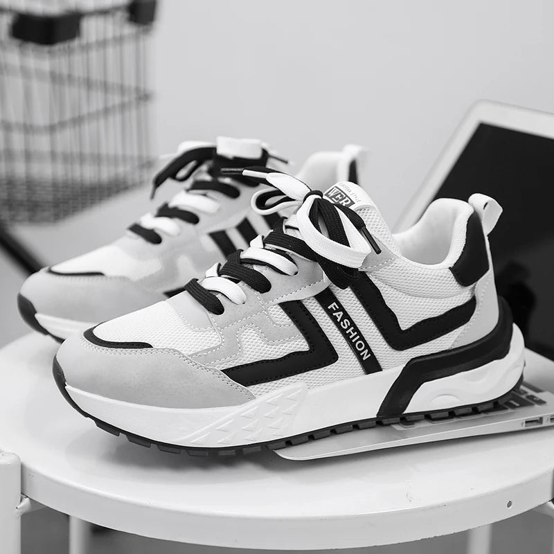 Custom Logo Fashionable Sneakers Original Unisex Lightweight  Breathability Outdoor Casual Walking Shoes for Men