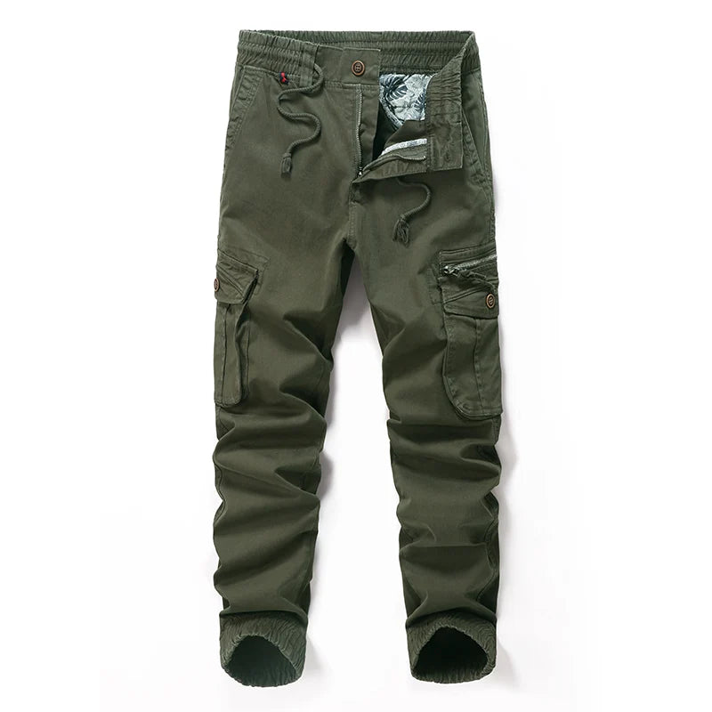 Wholesale Tactical Cargo Pants High Quality Cotton Casual Mid Breathable Quick Dry Full Length Outdoor Sport Trousers for Men