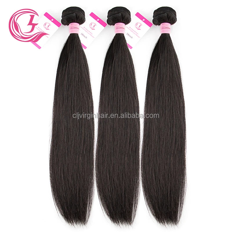 Best Quality CLJhair Wholesale 2 Bundles of Brazilian Diamond Straight Bundles