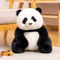 Lifelike Simulation Panda Plush Toy Soft Bear Doll Peluche Animal China Mascot PP Cotton Filled Stuffed Animals OPP Bag Custom
