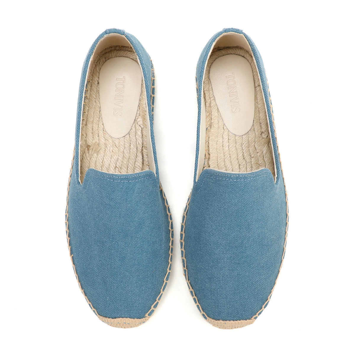 Men's Casual Walking Style Espadrilles OEM Flat Sneakers Canvas Upper Light Summer Flat Shoes Fashion Trend high quality