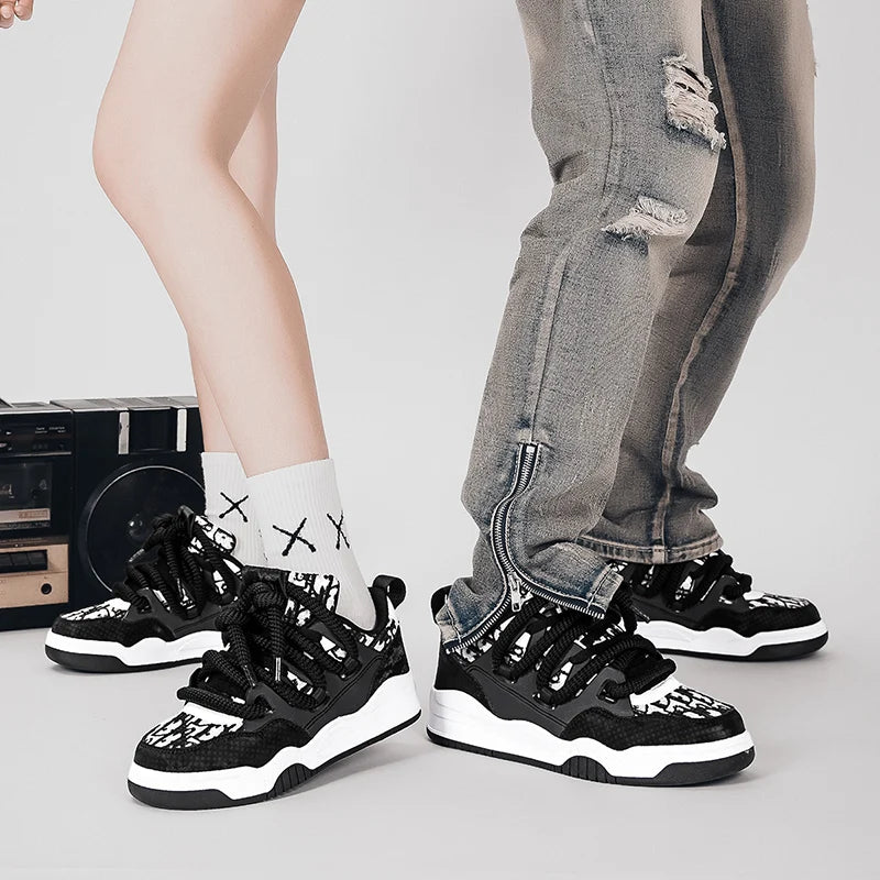 Greatshoes Mens Black Sneakers for Men, Custom Stylish Casual Sneakers Men,Sports Shoes for Men Skateboard Style Shoes