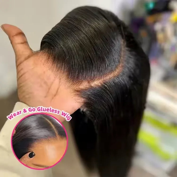 Wholesale Double Drawn Straight Bob Wig with 13x4 HD Full Lace Front Raw Virgin Cuticle Aligned 100% Human Hair for Black Women