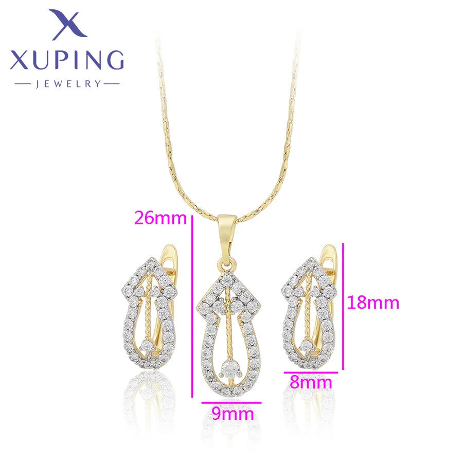 Xuping Jewelry Sets Fashion New Arrival Party for Women Essential Nice Birthday Gifts S00127266