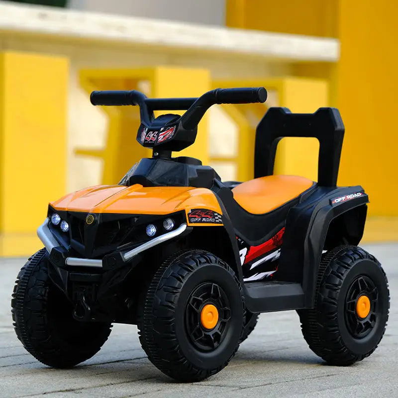 Baby Children's ATV Ride on Toy 2-4 Years Plastic Battery-powered Stroller Boys Girls Can Sit Remote Control 12V Battery
