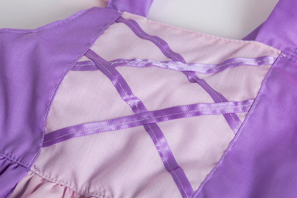 dresses girls from 2 to 7 years kids luxury Children's dresses Girl dresses linen dress kids daisy dress clothes rapunzel