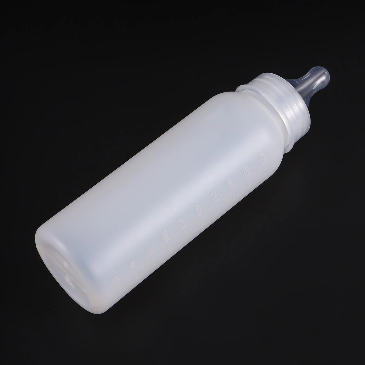 250ml Pet Feeding Bottle Veterinary Piglet Lamb Feeding Bottle Puppy Feeding Bottle Silicone Pacifier Food Grade Material 1 Pc