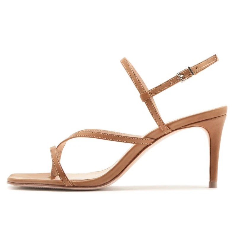 Sample Style Flip Flops High Heeled Shoes Stiletto Heel Summer Sandals Women
