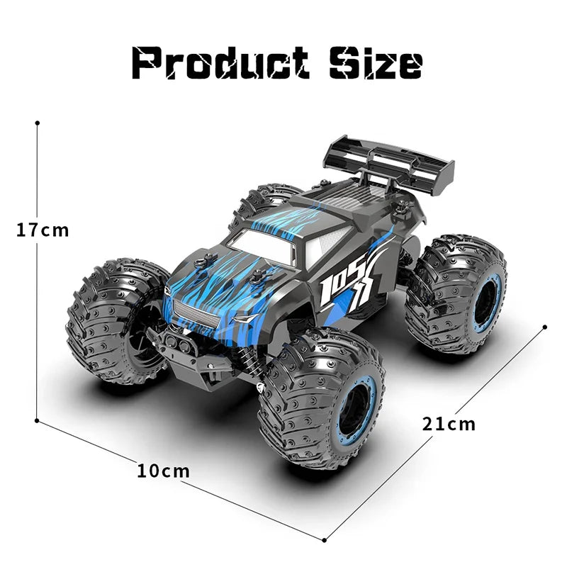 QS Factory Wholesale Kids Gift 4-wheel 2.4G 1:18 Electric RC Stunt Drift Racing Amphibious Climbing Car with 30-40m Range