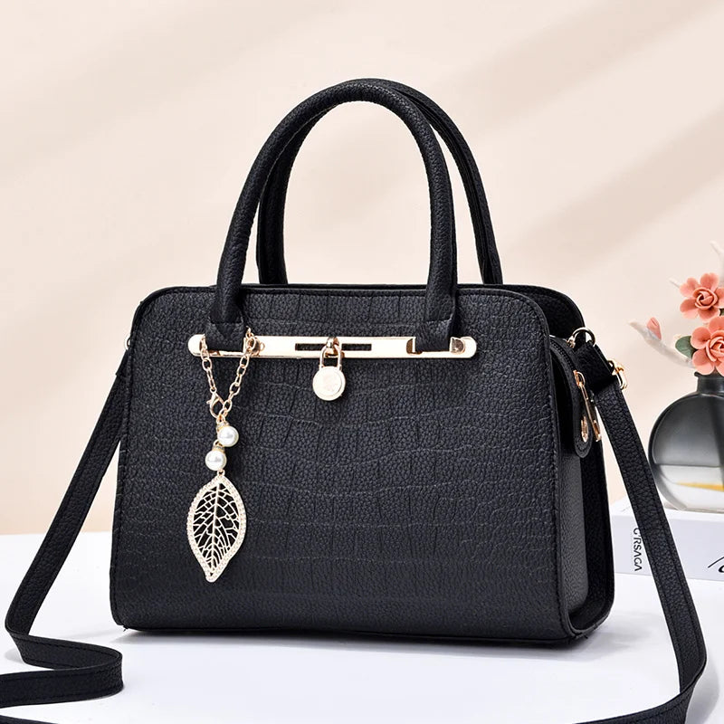 Simple Trend, Atmosphere, Commuting, High-capacity Handbag, Temperament, Versatile Shoulder Bag