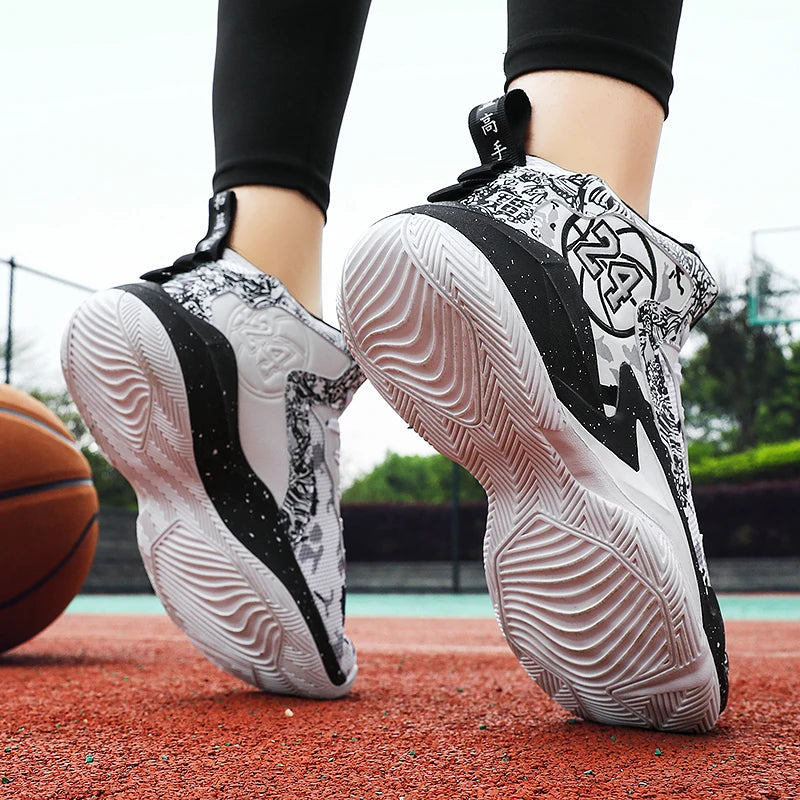 Zapatos De Baloncesto De Calidad Fashionable Style Quality Sports Shoes Trainers High Top Popular Basketball Shoes