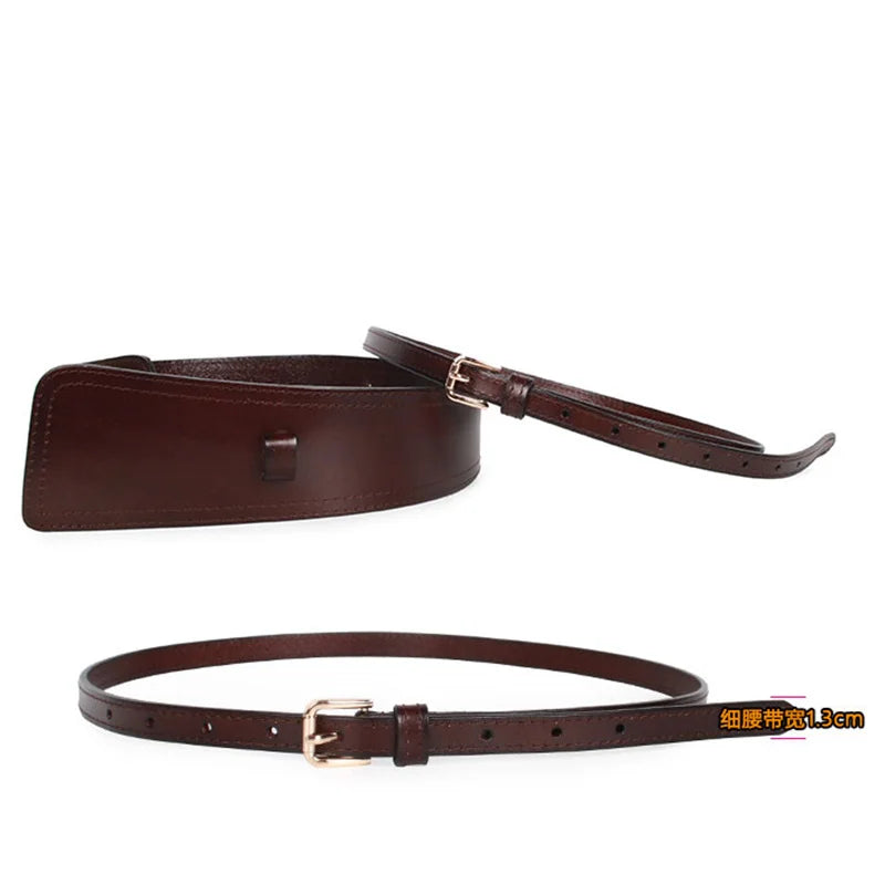 Women's Belt Girdle High-quality Female Decoration All-match Belt Detachable Dual-use Belt Waist Belts for Women Designer Belt