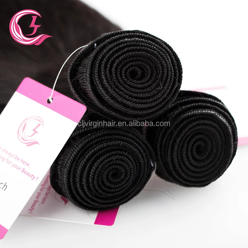 Best Quality CLJhair Wholesale 2 Bundles of Brazilian Diamond Straight Bundles