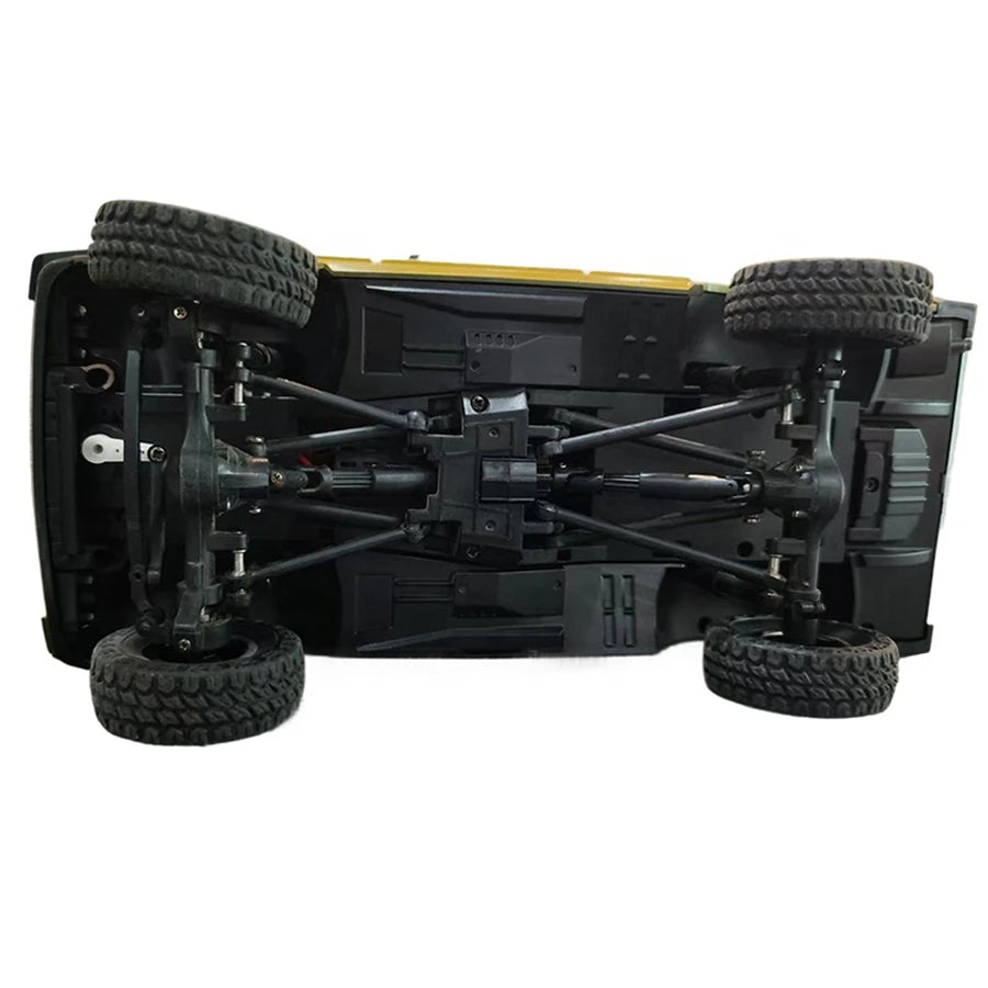 LDRC LD18401 1:18 Scale 4WD RC SUV Off Road Car RTR with Functional LED Lights 2.4GHz Remote for Kids and Beginners