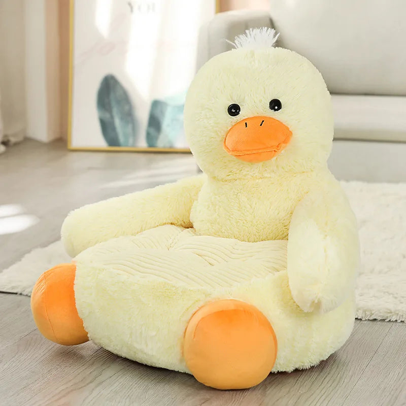 Hot Sale Baby Plush Bear Animal Sofa Bed Toy Skin Plush Unicorn Sofa Cushion