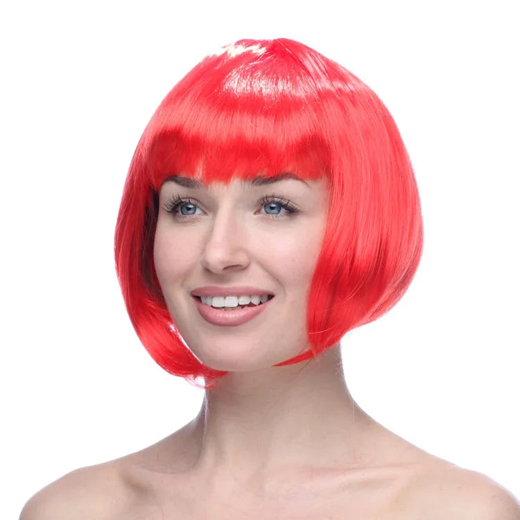 Luxury Design High Temperature Synthetic Wigs Straight Synthetic Hair Wigs for Women
