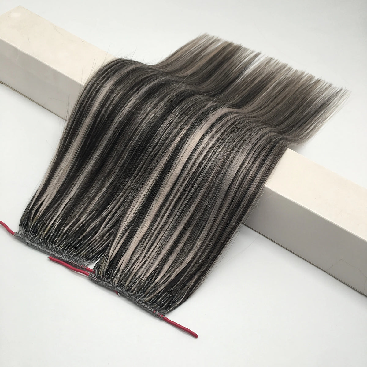 Wholesale Keratin Tip Hair  Suppliers Korea Popular Cotton String Twins Tip Hair Extensions Hot Sale in Korea