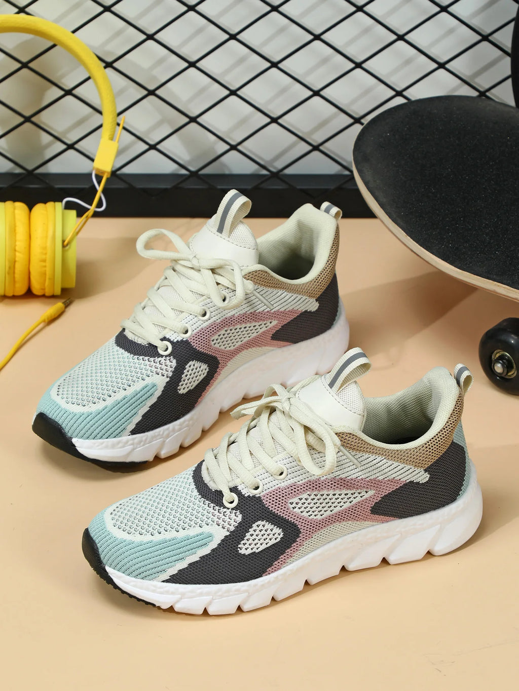 Custom Drop Shipping Unisex Men Women Casual Outdoor Walking Running Sport Sneakers Anti-Slip Four Seasons Chunky Female Shoes