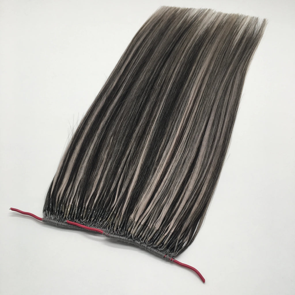 Wholesale Keratin Tip Hair  Suppliers Korea Popular Cotton String Twins Tip Hair Extensions Hot Sale in Korea