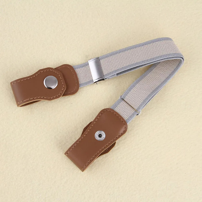 New Kids Buckle-Free Elastic Belt Waist No Buckle Stretch Belts Toddlers Adjustable Boys and Girl`s Belts for Jeans