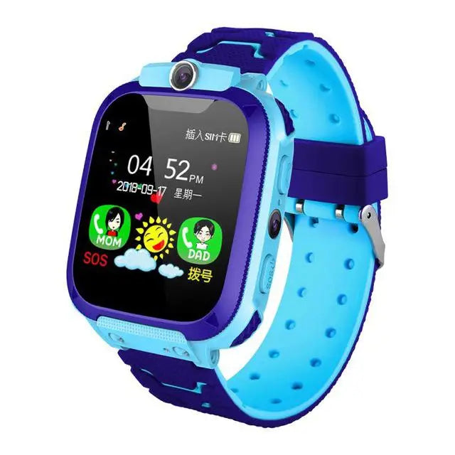 Q12 Children Kids Smart Watch SOS Phone Call Location Tracker Anti-Lost Camera Touch Screen Waterproof Student Wristwatch 828