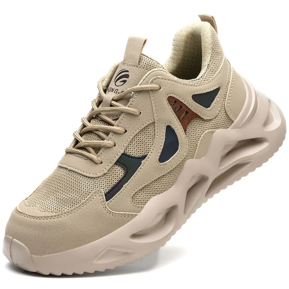DianSen 2401 Best Selling Sport Quality Work Fashion Lightweight Sneakers Safety Shoes Steel Toe Men Safety Shoes