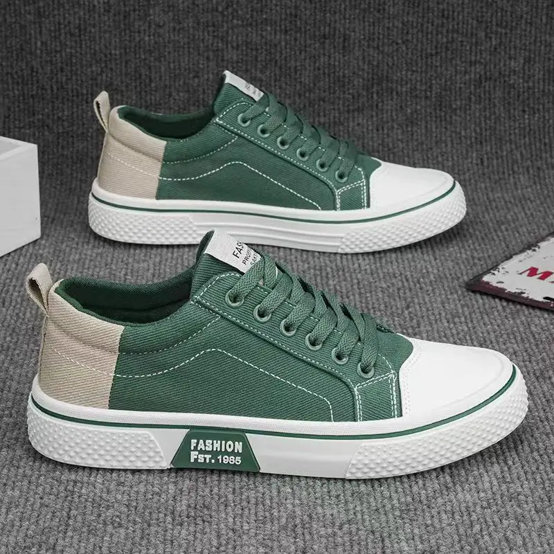 Hot Sale Breathable Sneaker for Men Casual Shoes Flat Canvas Shoes
