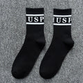 Men's Cotton Socks Large Big Plus Size 45 46 48 Business Short Socks White Classic Sox Hip Hop Meias Calcetines Hombre Male Soks