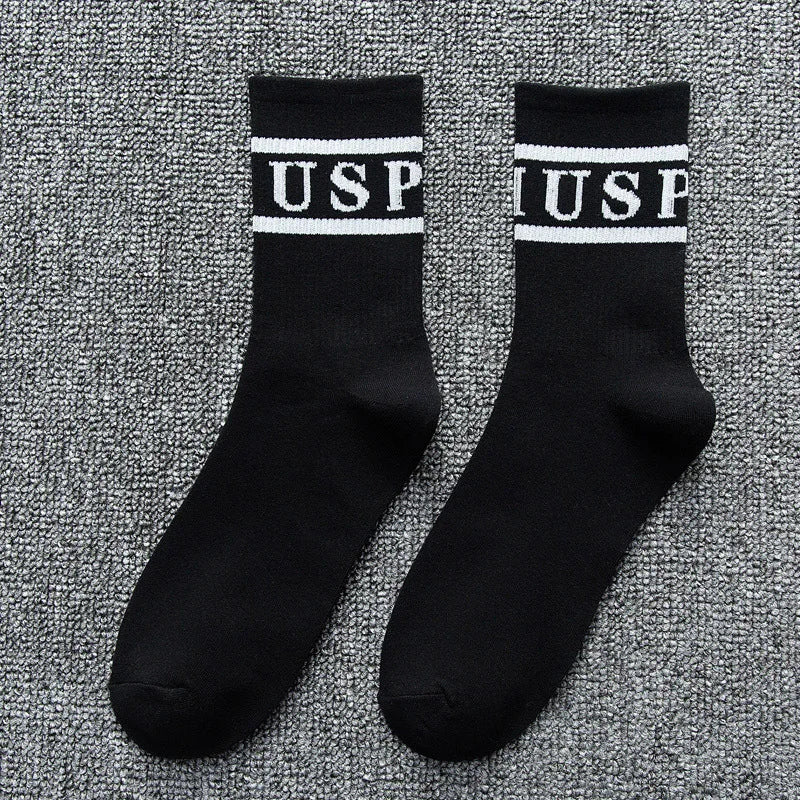 Men's Cotton Socks Large Big Plus Size 45 46 48 Business Short Socks White Classic Sox Hip Hop Meias Calcetines Hombre Male Soks