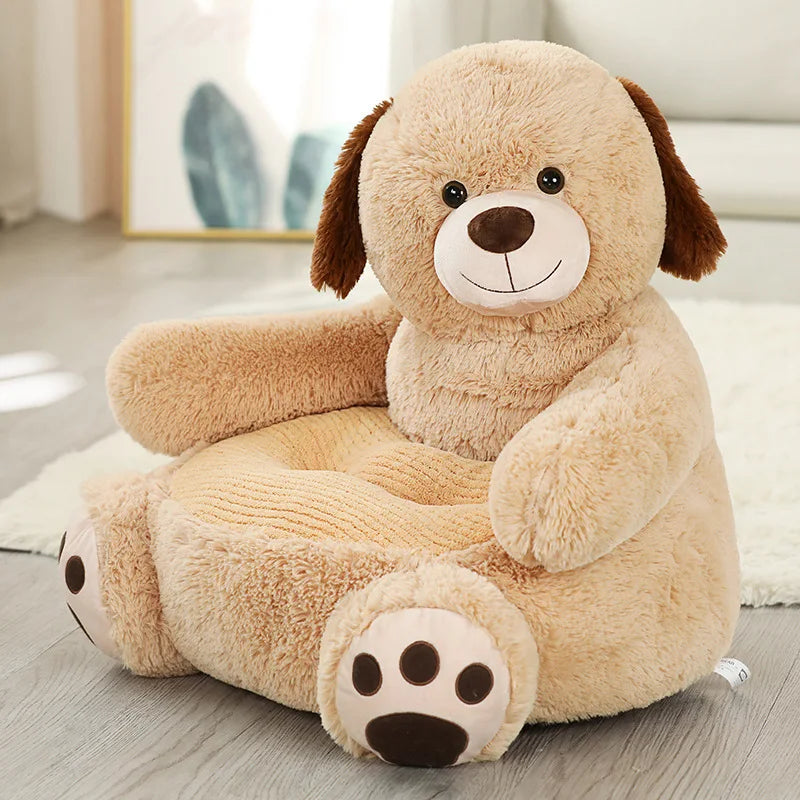 Hot Sale Baby Plush Bear Animal Sofa Bed Toy Skin Plush Unicorn Sofa Cushion