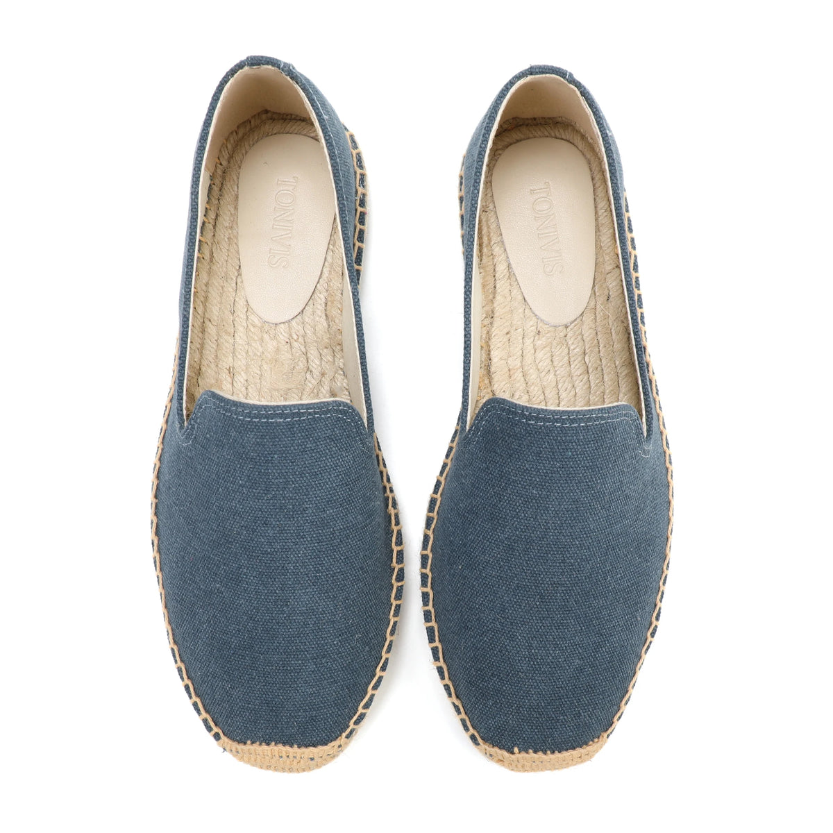 Men's Casual Walking Style Espadrilles OEM Flat Sneakers Canvas Upper Light Summer Flat Shoes Fashion Trend high quality