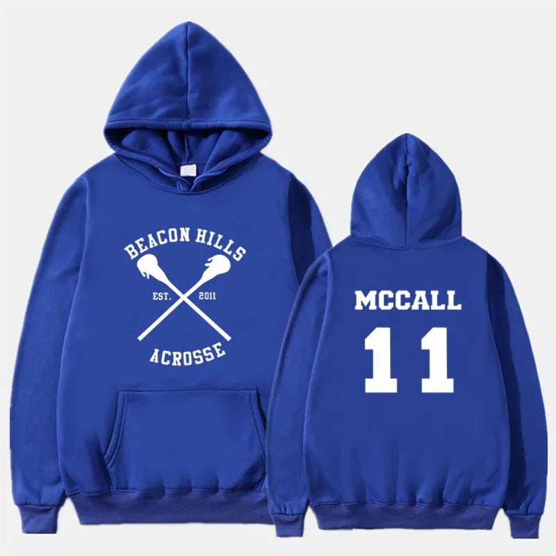 Teen Wolf Stiles Stilinski 24 Hoodies Sweatshirts Dunbar McCall Moletom Hoodie Sweatshirt Plus Size Harajuku Mens Jacket Clothes
