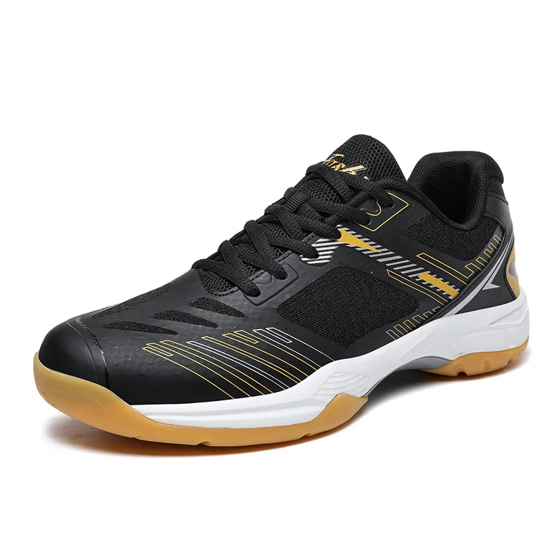 New Arrival Hard Sole Anti-slip Thick Wear-resistant Good Quality Unisex Lining Badminton Sports Shoes