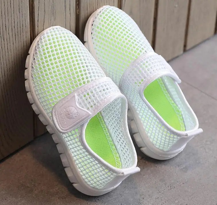 Kids Sport Shoes Lightweight Children Shoes for Girls Boys Breathable Mesh Infant Baby Sneakers  Size21-38