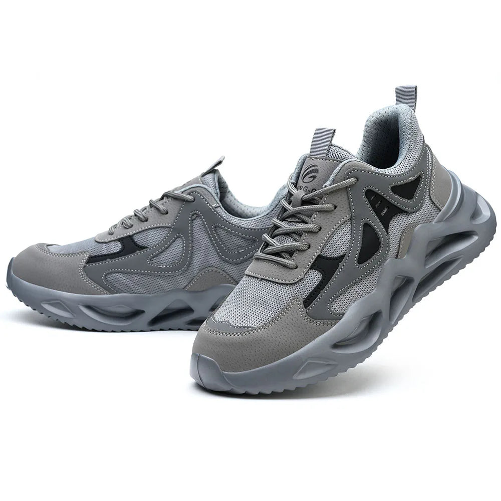 DianSen 2401 Best Selling Sport Quality Work Fashion Lightweight Sneakers Safety Shoes Steel Toe Men Safety Shoes