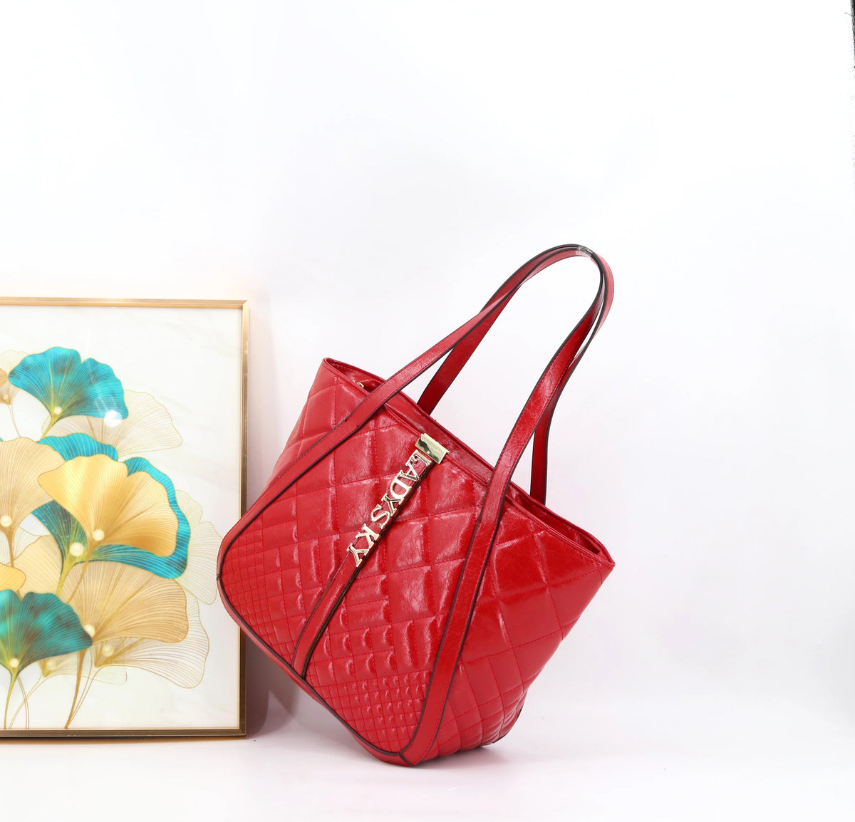 Top Product 2025 Ladysky Super Fiber Autumn Zipper Closure Fashion Ladies Shoulder Tote Bag Quality Factory Supplier 35